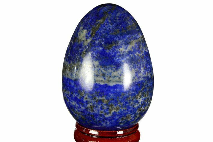 Polished Lapis Lazuli Egg - Pakistan #170868